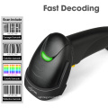 Storage function laser 1d barcode scanner wireless bar code reader with base